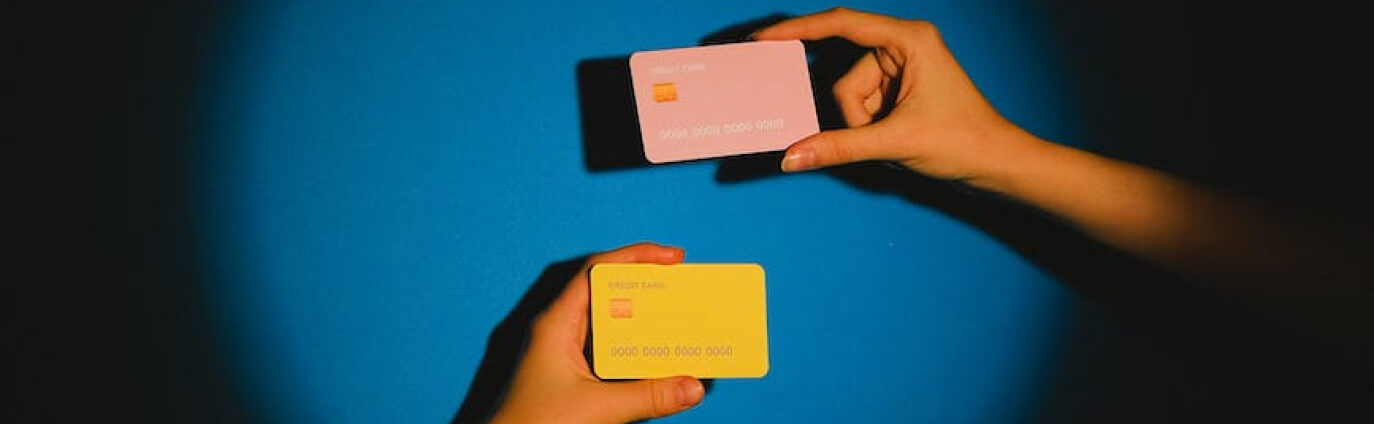 two credit cards 